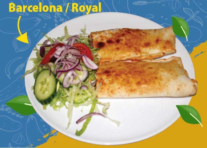 Barcelona pizza Pizzeria Tre Kronor Nordmaling