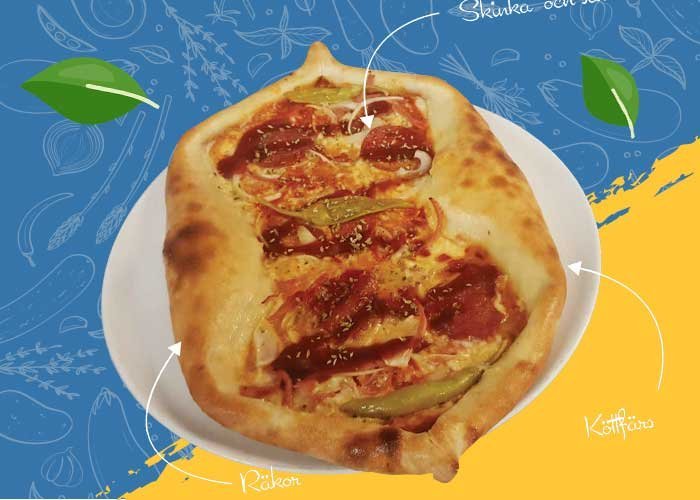 Titanic pizza - Pizzeria Tre Kronor Nordmaling
